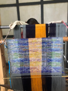 Reviving Cultural heritage by traditional weaving of waste plastic